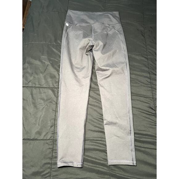 Fabletics womens gray athletic workout leggings size large - Picture 3 of 5